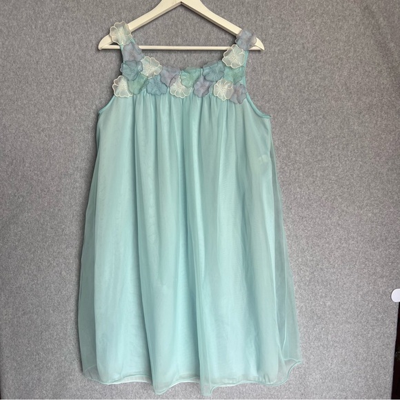 sachin and babi light blue dress Aqua Marine Blue Crinkle Chiffon Dress by ANJALIVERMA at Pernia's Pop Up  Shop 2026 main image 1